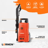 Hidrolavadora 1200w LERNEN Lernen