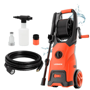 Hidrolavadora 1800w con Espumador y Ruedas LERNEN Lernen