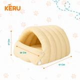 Cama para Mascotas KERU – Máximo confort y abrigo