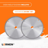 Ingleteadora Eléctrica Dual 1800W Lernen Lernen