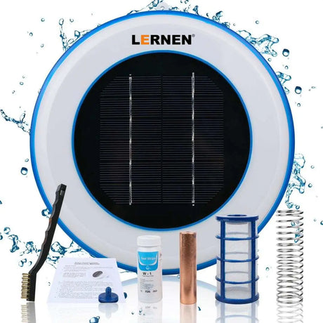 Ionizador Solar Para Piscina LERNEN + Accesorios - 130.000 Litros