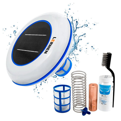 Ionizador Solar Para Piscina LERNEN + Accesorios - 130.000 Litros Lernen