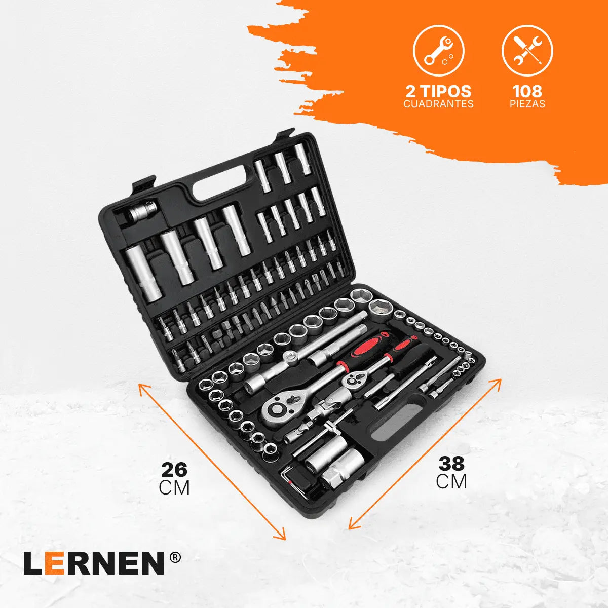 Juego de dados 108 piezas Lernen Lernen
