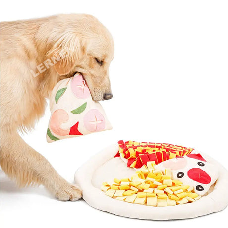 Juguete olfativo interactivo para mascotas - Pizza