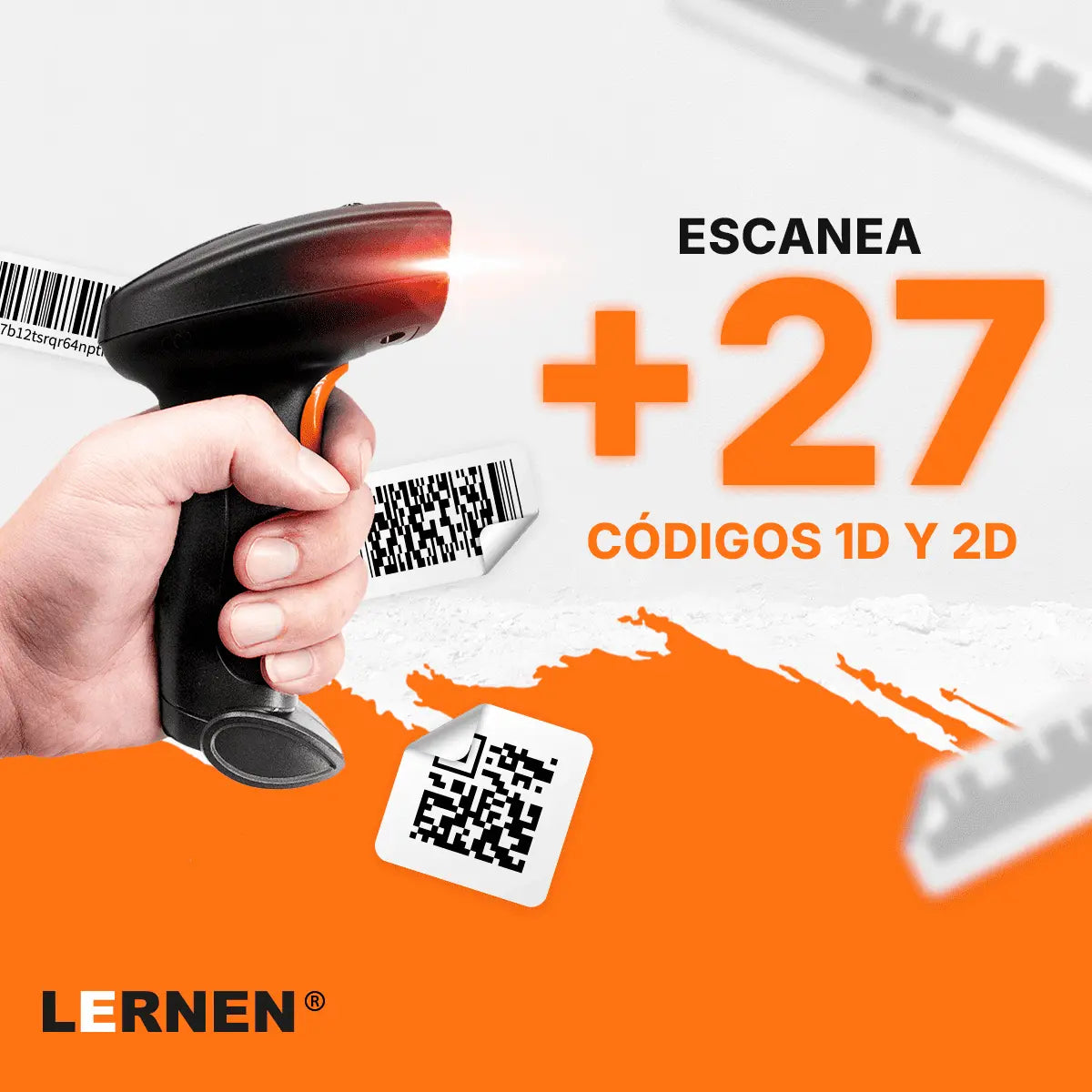 Lector Código de Barra 2D Lernen