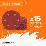 Lijadora De Pared, Piso Y Techo Industrial 750W Lernen