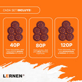 Lijadora Roto Orbital Lernen 350 W - Con Lijas De Repuesto Lernen