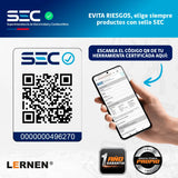 Lijadora Roto Orbital Lernen 350 W - Con Lijas De Repuesto Lernen