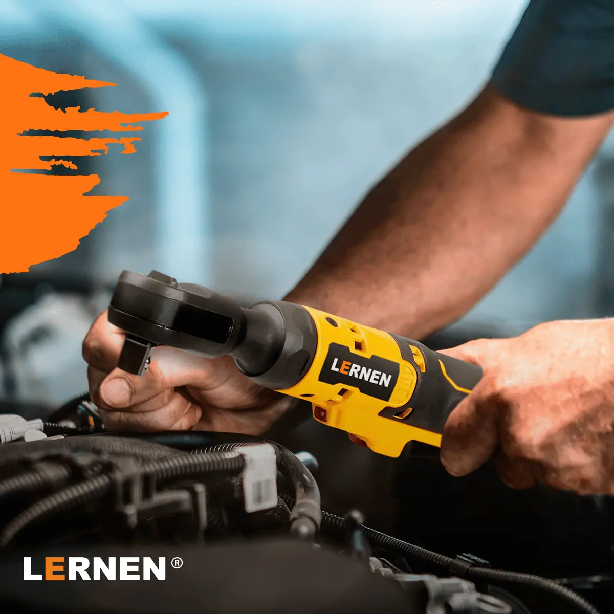 Llave Chicharra eléctrica Inalámbrica PRO + 2 baterías + 6 dados Lernen