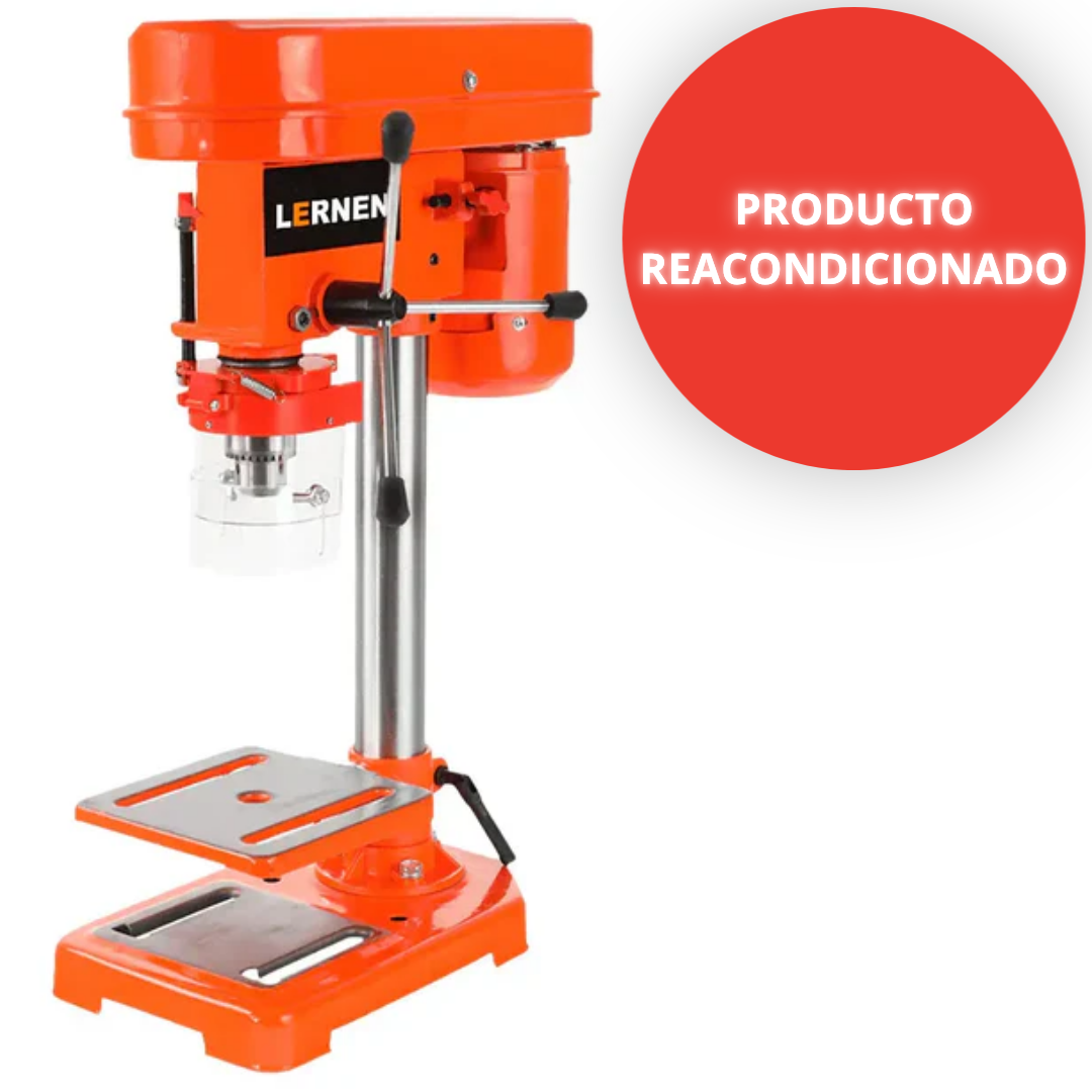 [Reacondicionado]  Taladro de Pedestal - Banco 13 mm 350 W Lernen