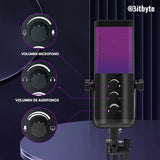 Micrófono de Streaming  Podcast RGB Bitbyte