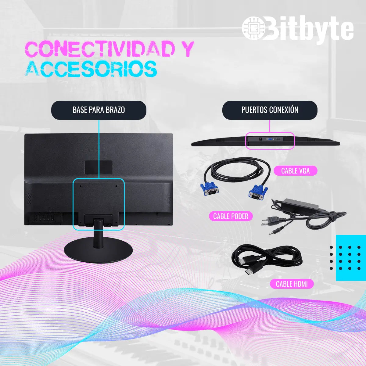 Monitor Bitbyte 21.5″ Full HD (1920×1080) Bitbyte
