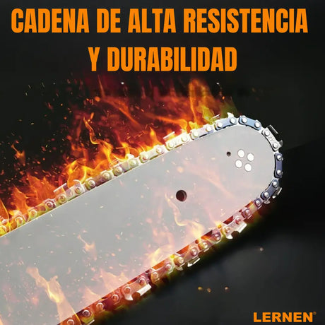 Motosierra Podadora Eléctrica 4 pulgadas LERNEN + 2 Baterías Lernen