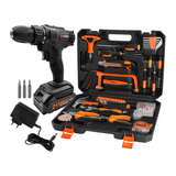 Taladro Inalámbrico 21v + Set De Herramientas 150 Piezas
