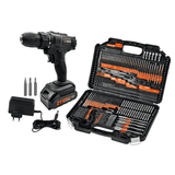 Pack Taladro Destornillador Inalámbrico 21v + Set 246 Brocas