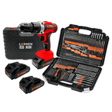 Pack Taladro Percutor + Set 246 Brocas