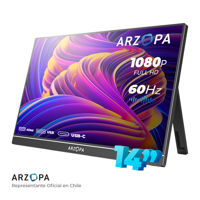 Monitor Portátil Arzopa A1S - 14" Arzopa