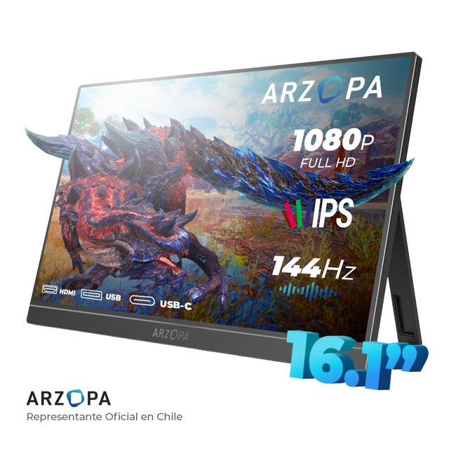 Monitor Portátil Arzopa Z1FC - 16.1" Arzopa