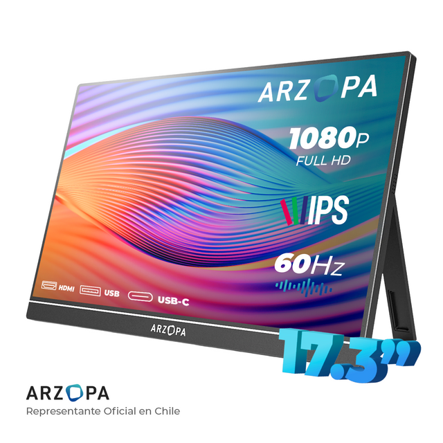Monitor Portátil Arzopa A1M – 17.3” Arzopa