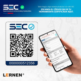 Pack Esmeril Inalámbrico 125 MM + Taladro Percutor Brushless + 2 Baterías + Accesorios Lernen