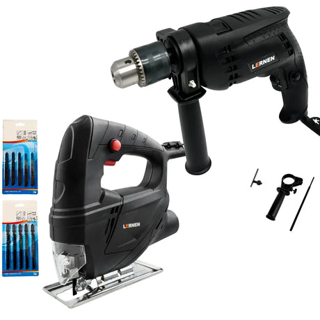 Pack Sierra Caladora 3000 Rpm + Taladro Percutor