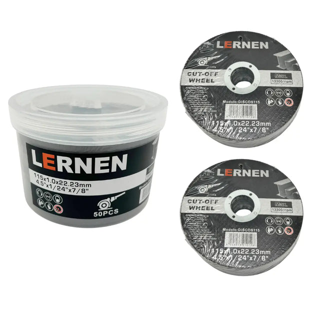 Pack de 50 Discos de Corte LERNEN para Metal Lernen