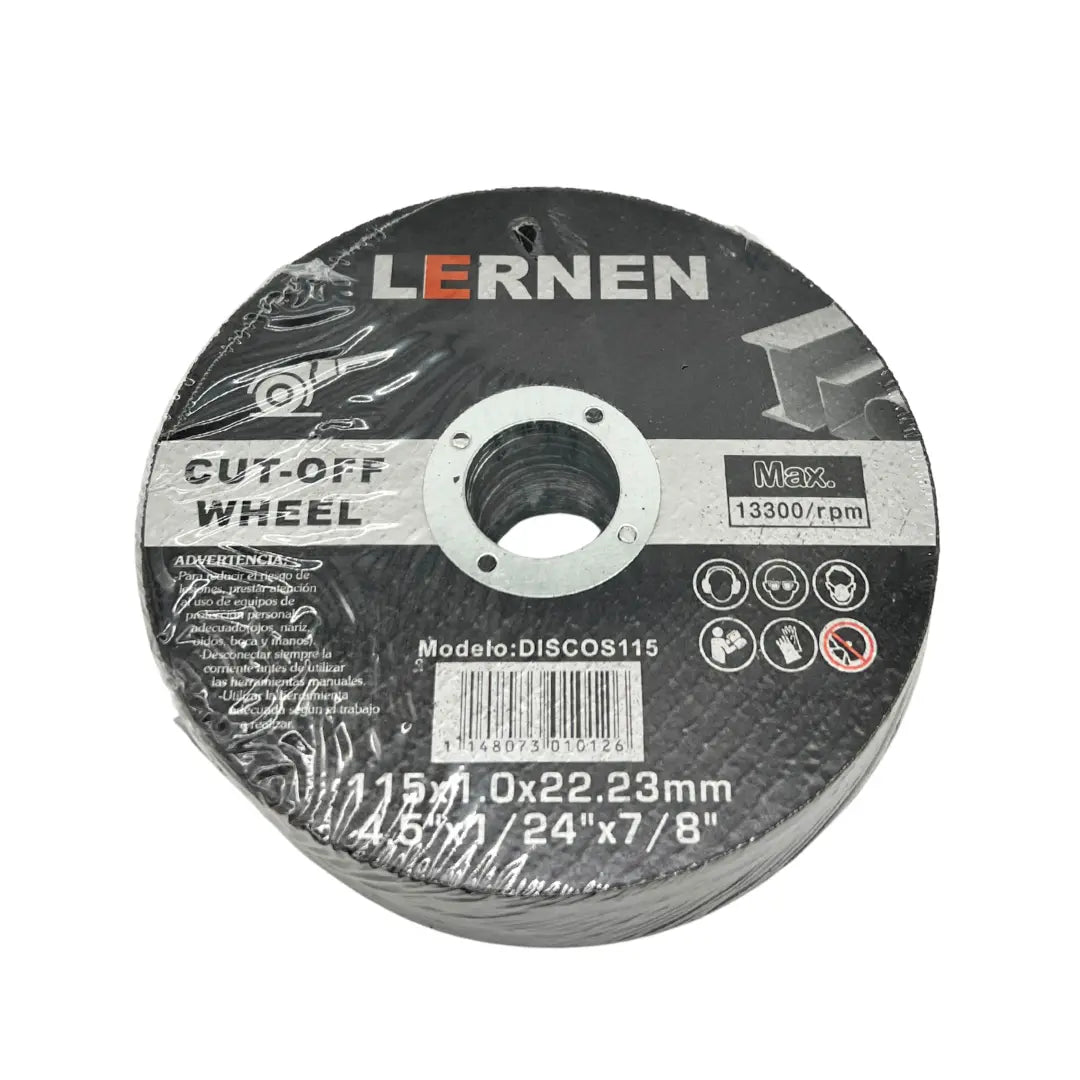 Pack de 50 Discos de Corte LERNEN para Metal Lernen