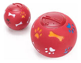 Pelota Dispensadora Alimento Roja