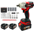 Llave De Impacto 1/2 LERNEN + 2 Baterías + Accesorios