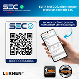 Pistola De Clavos Y Grapas Inalámbrica LERNEN + 2 Baterías Lernen