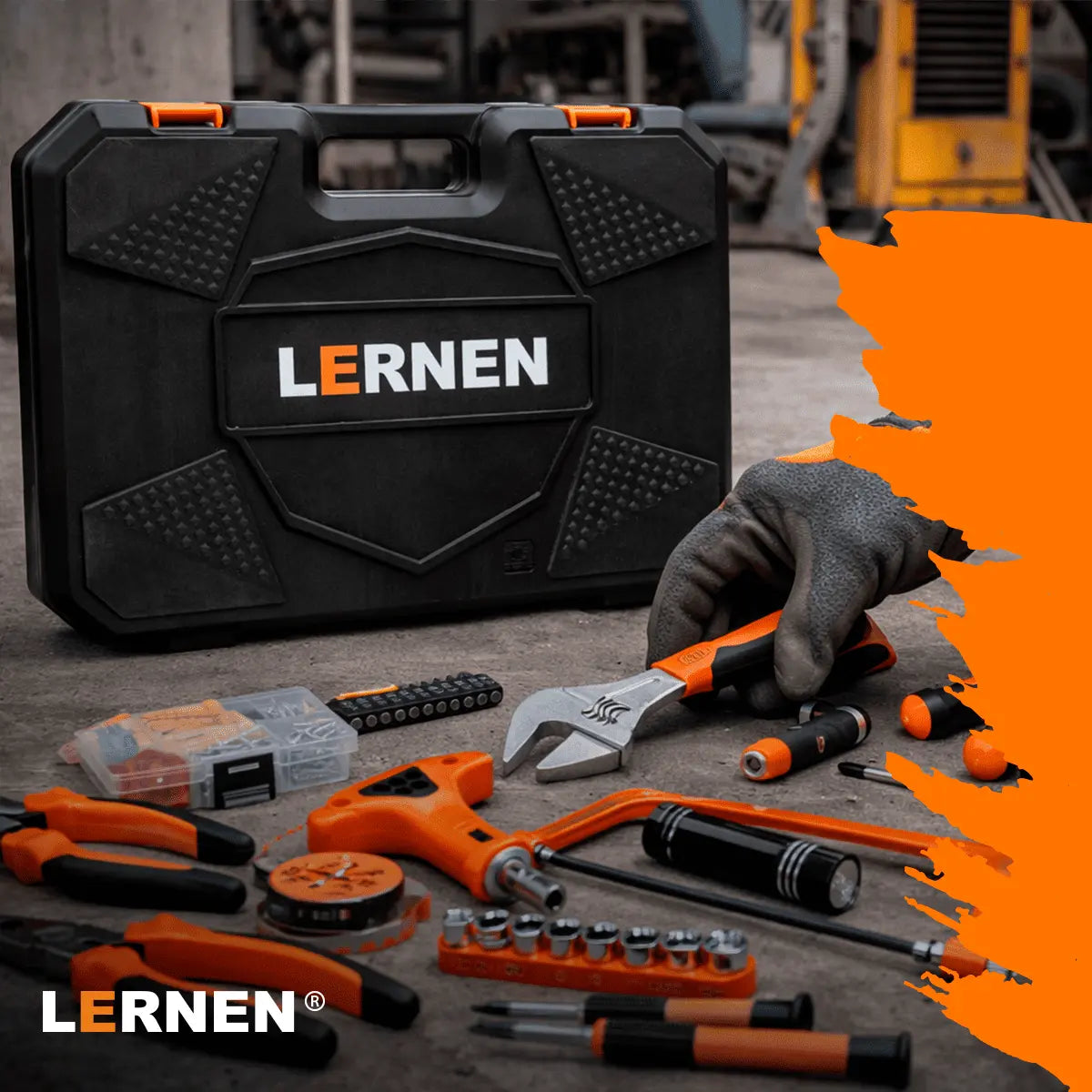 Set Herramientas Manuales LERNEN 150 Piezas Lernen