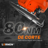 Sierra Caladora Inalámbrica 21v + Accesorios Lernen