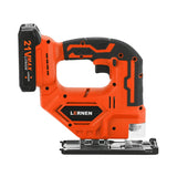 Sierra Caladora Inalámbrica 21v + Accesorios Lernen