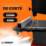 Sierra de Cinta Vertical 350W Lernen Lernen