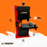 Sierra de Cinta Vertical 350W Lernen Lernen