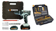Taladro Desatornillador Inalámbrico 2 Baterías + Set 246 Brocas