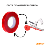 Herramienta Atadora amarra plantas jardin