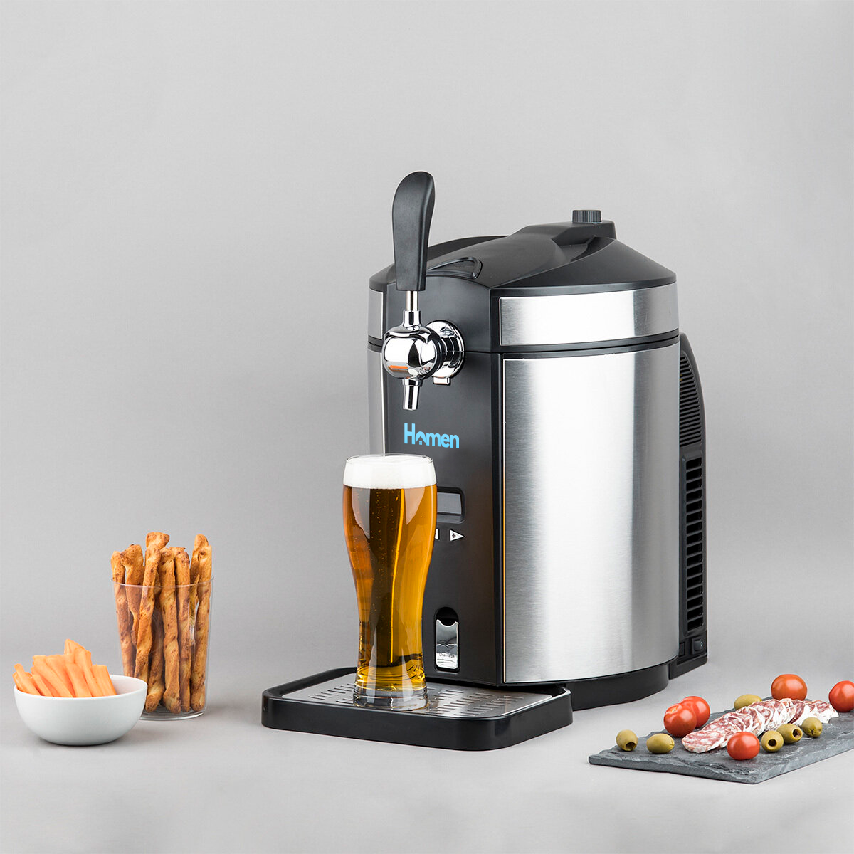 Dispensador de Cerveza 5L Homen con Sistema de Refrigeración