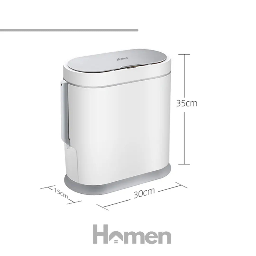 Basurero Automático Papelera Inteligente Sensor 8 Lts Homen