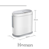 Basurero Automático Papelera Inteligente Sensor 8 Lts Homen
