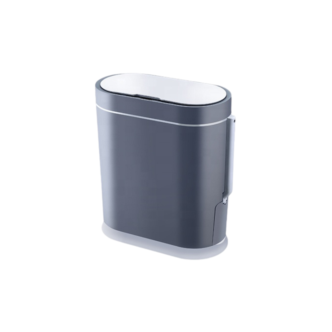 Basurero Automático Papelera Inteligente Sensor 8 Lts - GRIS Homen