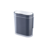 Basurero Automático Papelera Inteligente Sensor 8 Lts - GRIS Homen