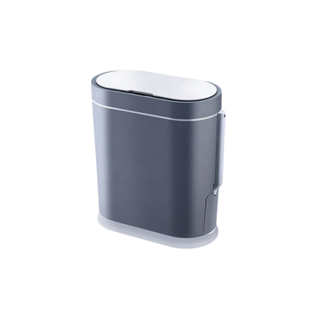 Basurero Automático Papelera Inteligente Sensor 8 Lts - GRIS Homen