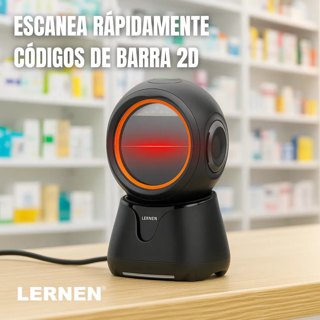 Plataforma de escaneo de código de barra 2D Lernen
