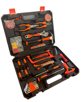 Pack Motosierra Podadora 4 Pulgadas 2 Baterías + Set De 150 Herramientas